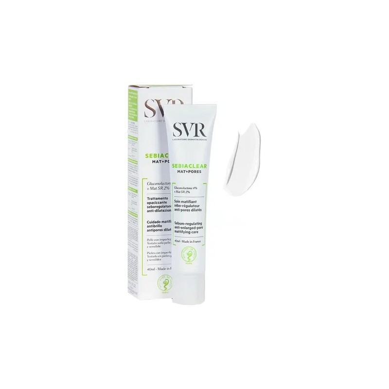 Svr Sebiaclear Mat Pores Crema Facial Matificante Anti Brillo Piel