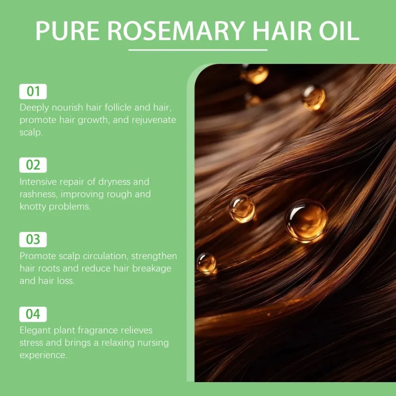 Aceite Para El Cabello Zyvarn Pure Rosemary 120 Ml
