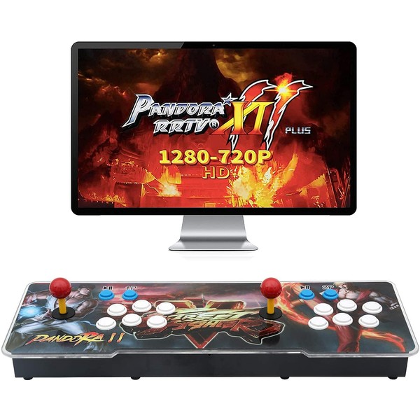 26800 Games in 1 Arcade Game Console ,Pandora Treasure 3D Double Stick,26800 Classic Arcade Game,Search Games, Support 3D Games,Favorite List, 4 Players Online Game,1280X720 Full HD Video Game