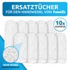 FusselZz Washable Hand Duster + 4 Replacement Cloths: Effective Dust