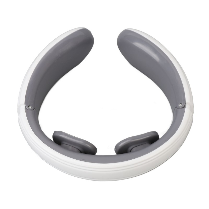 Heated TENS Neck Massager 9 Gears Vibration Rechargeable Electromagnetic Pulse