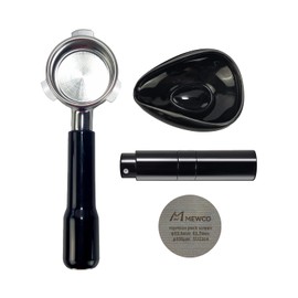 54mm Coffee Bottomless Portafilter and Espresso Puck Screen and Coffee Dosing Cup and Spray Bottle Set for Breville BES870XL 870BSXL 878BSS 880BSS 840XL Replacement Parts Bottomless Portafilter 4 in 1