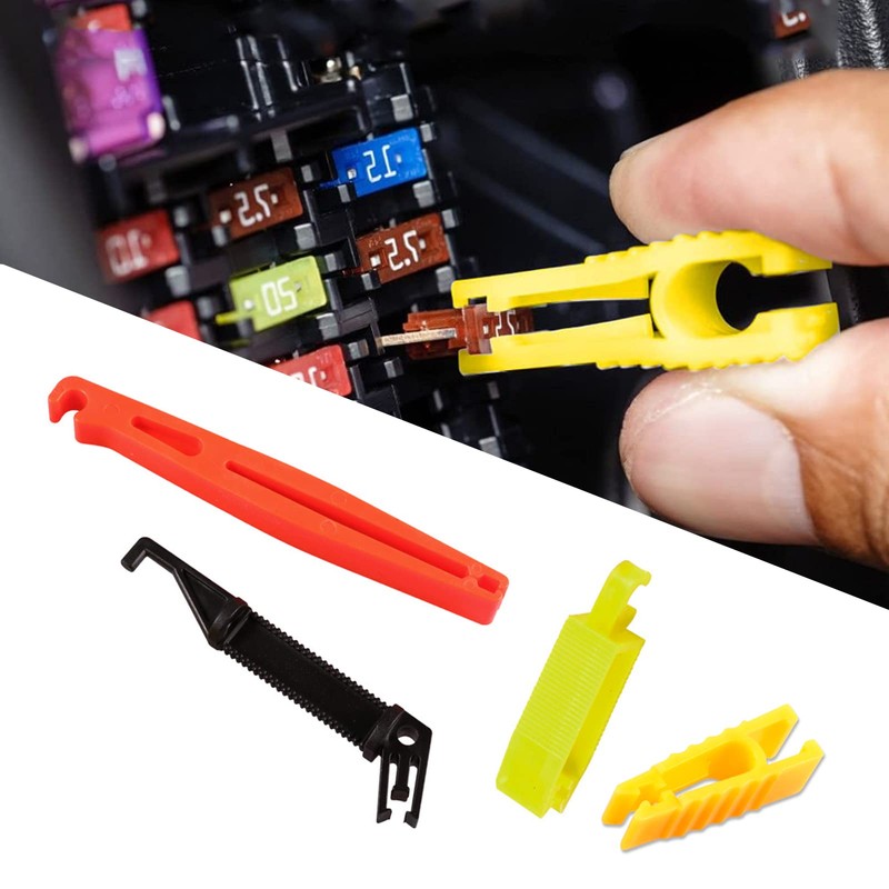 Pack of 12 Car Fuse Puller, Car Fuse Clip Blade