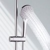Shower Rail Set Handheld Shower Head Adjustable Slide Bar with