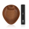 IKAPE Wooden Coffee Bean Dosing Cup and Spray Bottle Kit