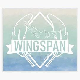 Wingspan Est. 2019 Bumper Sticker Window Water Bottle Decal 5"