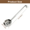 Bivethoi 3 oz 10.55" Stainless Steel Pizza Sauce Spoon
