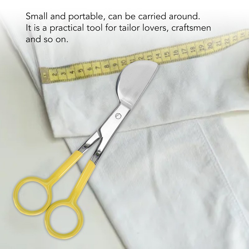 6 Inch Duckbill Scissors Stainless Steel Blades Duckbill Applique Scissors