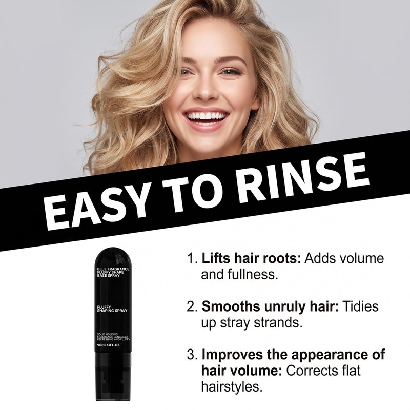 OSFRIAGE Peach-Scented Volumizing & Setting Spray for Lightweight