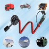 NEWNEWLIU SAE Connector Power Socket Sidewall Port,16AWG Cable Weatherproof SAE