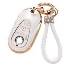 Snugfit key fob cover shell protector for Mercedes S-Class G-Class E-Class 2020-2025 (For mercedes C)