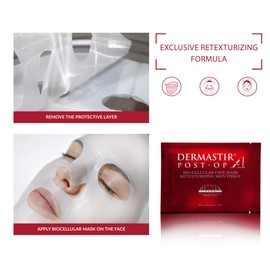 Dermastir Post-OP Bio-Cellular Face Mask Retexturizing Skin Tissue