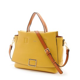 FIRANO 302964 Filano Women's Square Flap Handbag, Black