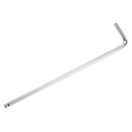 TOP-VIGOR 4mm Ball End Hex Key Wrench, L Shaped Long Arm Allen Key for Household DIY, Professional Machine Repairing, CR-V