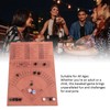 Baseball Dice Board Game Wooden Fun Baseball Battle Table Game