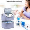 Breastmilk Storage Bag with Ice Pack for 6 Mam Bottles