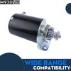 Starter Motor Replacement for Craftsman T110 Manual/Gear 42-in Riding Lawnmower,