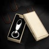 Rockyu Keychain, Men's, Women's, Car Keyring, Gunmetallic, Silver, Zinc Alloy,