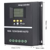 Marhynchus Controlador de Carga Solar con Pantalla LCD Retroiluminada 12V