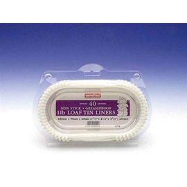Caroline Packaging Loaf Tin Liners (40) 1lb