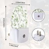 Green Eucalyptus Leaf Night Light,Night Lights Plug into Wall with