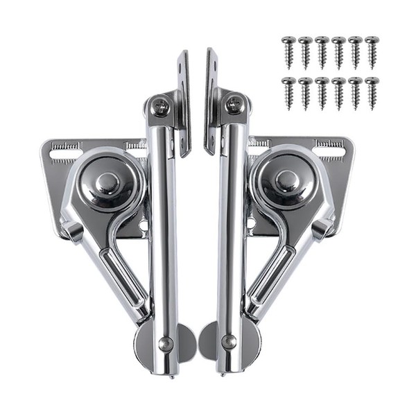 TopHomer 1 Pair Toys Box Hinges - Lid Support Hinges