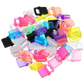 50PCS USB C Dust Plug, Colorful Type C Port Cover Charm with Hanging Hole, Plastic Plugs Cover Protector, Usbc Plug Covers for All Type-C Devices Laptops Tablets Smart Phones(Colorful)