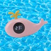 Baby Bath Thermometer Digital Cartoon Cute Whale Thermometer Multi Functional