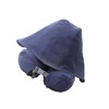 Hoodie Travel Pillow Hooded Neck Pillow Adjustable Ergonomic Travel Neck