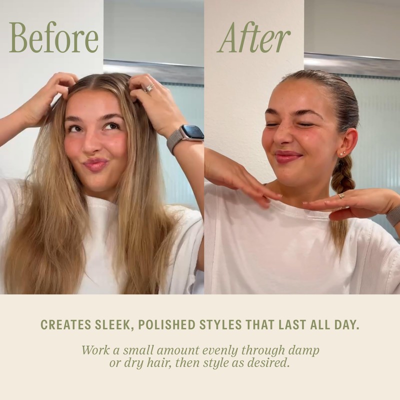 Salée- Styling Hair Cream Slickback Gel | Slick Back Hair