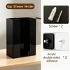 Baosia Coffee Cup Sleeve Organizer Rack-Acrylic Collar Holder Storage for