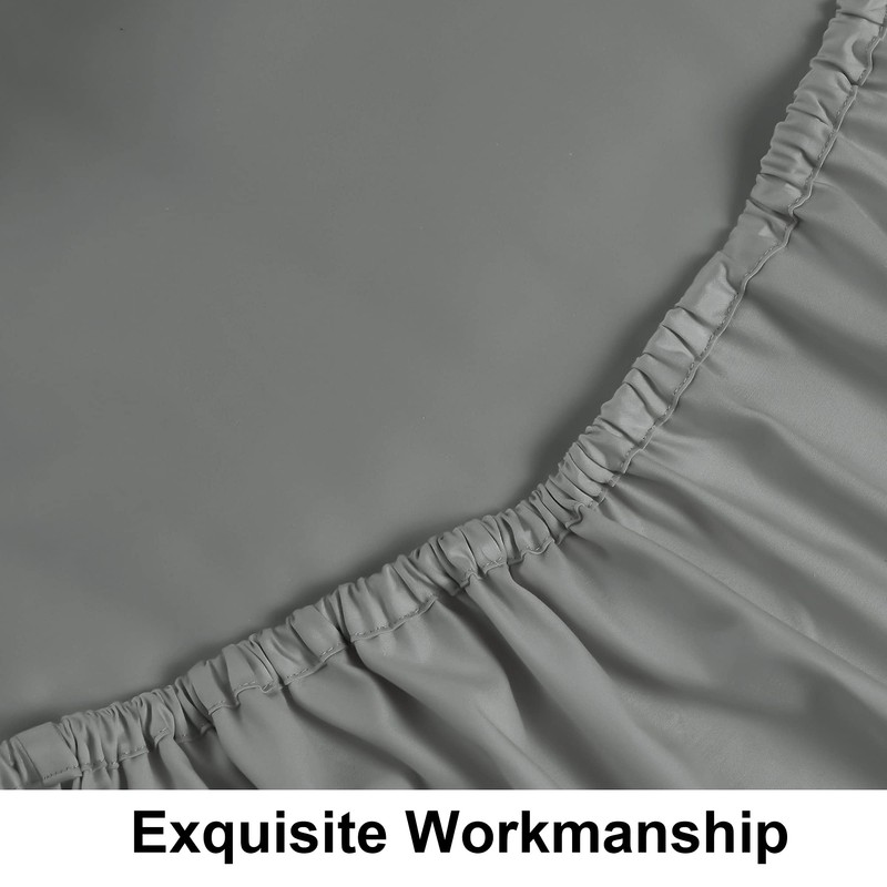 NTBAY 500 Thread Count 100% Egyptian Cotton Single Fitted Sheet,