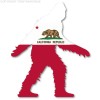 OwnTheAvenue California Bigfoot CA Big Foot Sasquatch Car Truck Window Bumper Decal Sticker