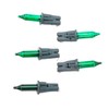 Christmas Concepts® Pack of 5 Green Push in Spare Bulbs