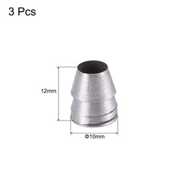 sourcing map Round Steel Handle Wedges for Axe Claw Hammer Sledge Hammer Axe Handle Wedge 3Pcs 10mm