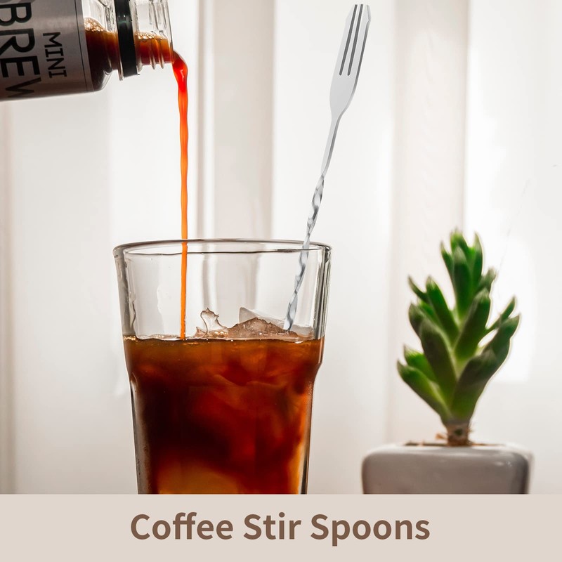 Bar Spoon Cocktail Mixing Spoon - Cuttte 2pcs Cocktail Stirrers
