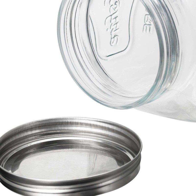 CATPOWER 2 Gallons X-Large Glass Jar With Mouth Canning Jar