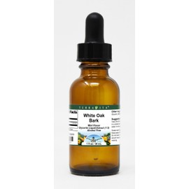 White Oak Bark Glycerite Liquid Extract (1:5) - Mint Flavored (1 oz, ZIN: 523220)