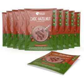 Shake That Weight 10x Diät-Shake – Schoko-Haselnuss – Mahlzeitenersatz für Gewichtsverlust – Sehr kalorienarme Diät (VLCD) – Proteinreich, Laktosefrei, Glutenfrei, Zuckerarm, Vegan-freundlich