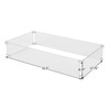 Fire Pit Wind Guard Clear Tempered Glass Best Flame Viewing