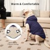 Vecomfy Sudadera con capucha para perro extra cálida con forro