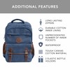 Ama Dablam Premium Original Canvas Backpack/ 17”Laptop/XL-30L/ Many Pockets |