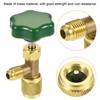sourcing map Self-sealing Can Tap Valve 1/4 SAE 7/16-28 UNEF