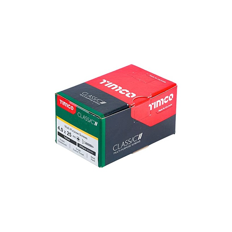 TIMCO Classic Multi-Purpose Screws - PZ - Double Countersunk -
