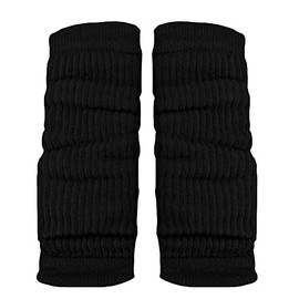 Toocool - Women's and Girl's Legwarmers Ideal for Dance, Fashion, and Warmth, Leg Warmers Ladies, Kids and Women, Ballet Leg Warmers for Adults and Children - Model LO-LW01 [One Size, Black]