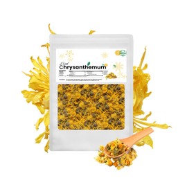 [ 6oz/170g ] Farmer Queen Premium Qualified Dried Golden Chrysanthemum Flower Herbal Tea 국화