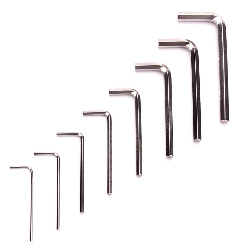 Domofa Guitar Allen Wrench,8Pcs Guitar Allen Key Wrench Set for