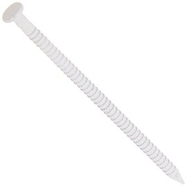 Hillman Panel Nail White Ringed Shank Flush Flat Head Interior Paneling #15 x 1-5/8" White – 6 oz.