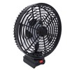 8in Electric Fan 5 Blade Portable Lithium Battery Powered Fan