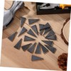 Operitacx 20pcs Carbon Steel Hammer Wedge Repair Tool Handle Fixing